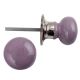 Purple Crackle Mortice Handle 2.25